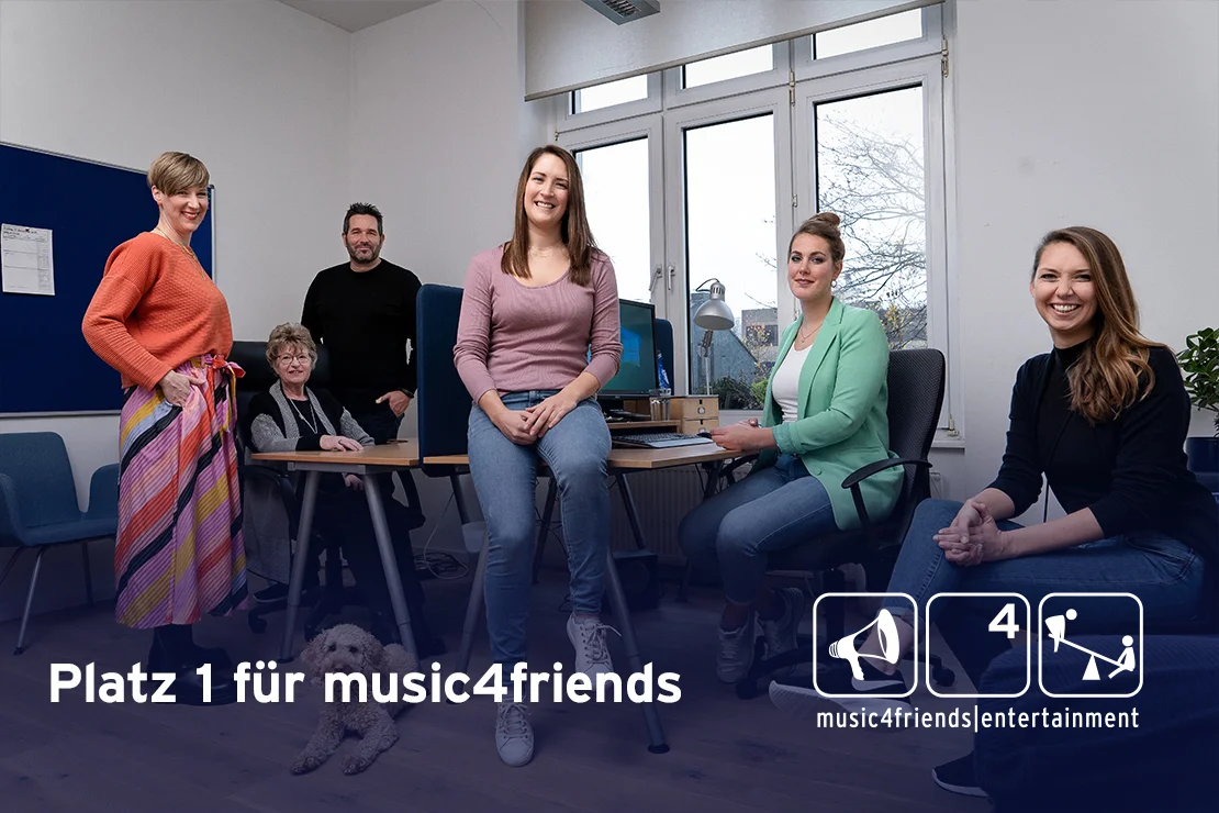 Erster Platz im Blach Report Event-Entertainment-Ranking für herausragende Veranstaltungskonzepte.